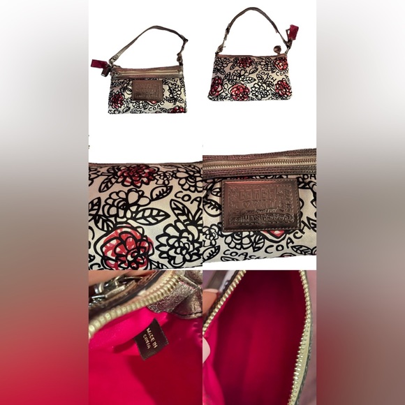 Vintage Coach Poppy Graffiti Floral hand bag - Picture 1 of 3